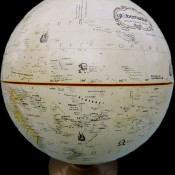 Vintage Globemaster 12 Inch Diameter Globe Replogle - Excellent Used Condition. - Picture 3 of 12